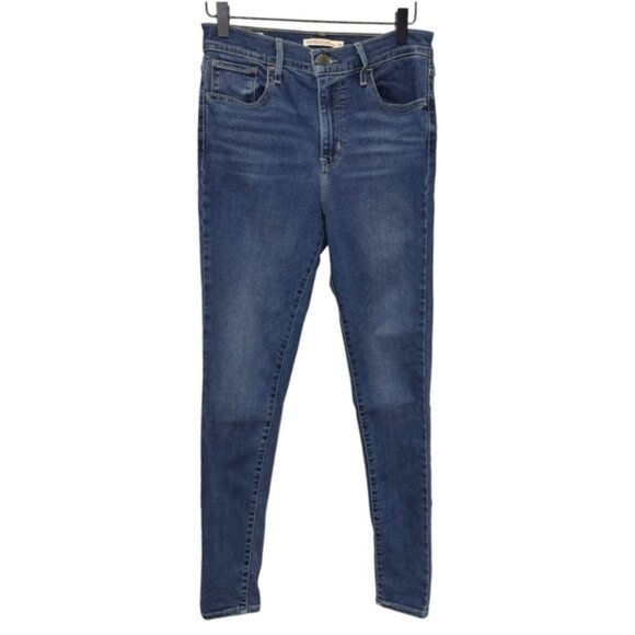 Levis 720 High Rise Super Skinny Denim Jeans Size 28 - Picture 4 of 16